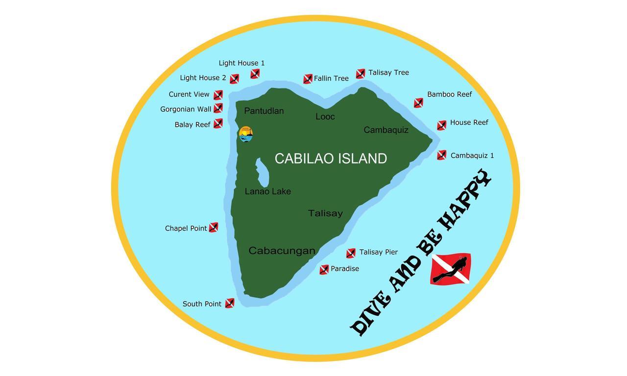 Cabilao Sunset Dive&Beach Resort Loon Exterior foto