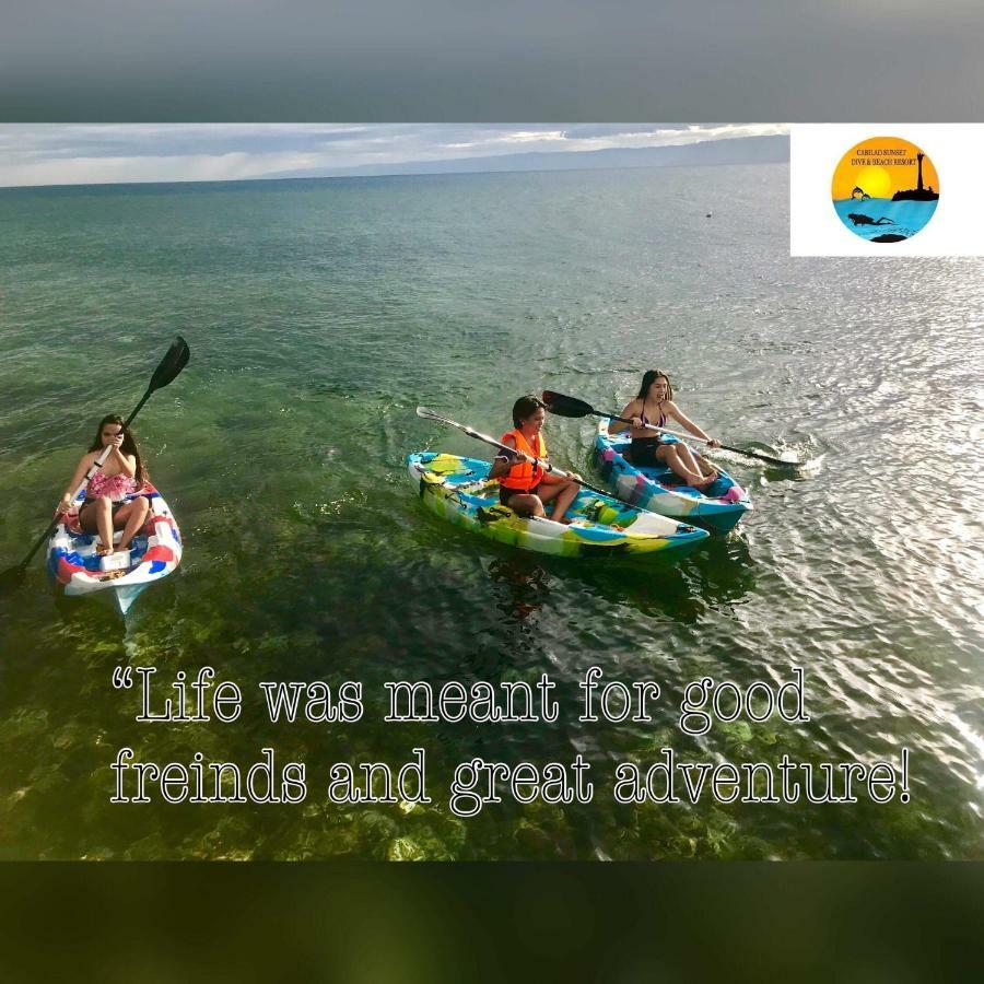 Cabilao Sunset Dive&Beach Resort Loon Exterior foto