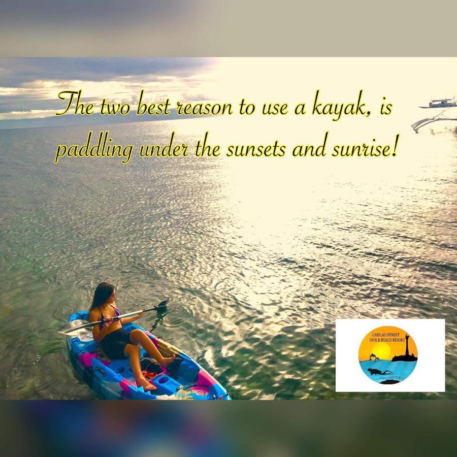 Cabilao Sunset Dive&Beach Resort Loon Exterior foto